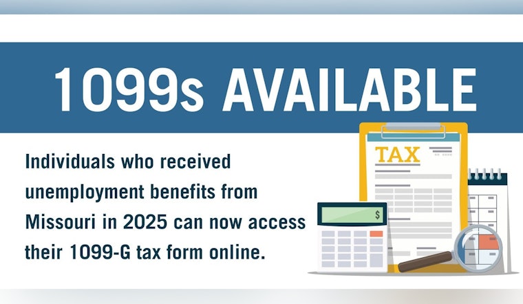 Missouri Unemployment Recipients Can Access Tax Form 1099-G Online for Easier Tax Filing