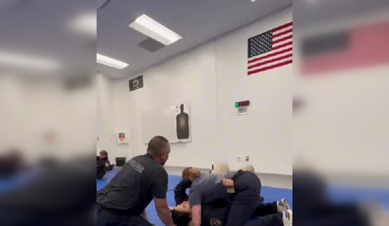 Monroe Police Department Completes Advanced Training on Compliance-Control Techniques at South Piedmont Community College