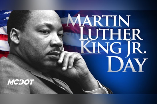 Montgomery County Announces Holiday Transportation Schedule in Honor of Martin Luther King Jr. Day