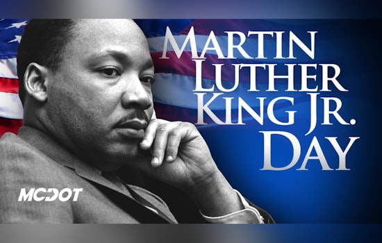 Montgomery County Announces Holiday Transportation Schedule in Honor of Martin Luther King Jr. Day