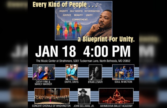 Montgomery County Honors Civil Rights Icon with 31st Annual MLK Day Celebration at Strathmore