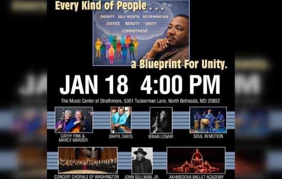 Montgomery County Honors Civil Rights Icon with 31st Annual MLK Day Celebration at Strathmore
