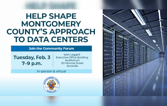 Montgomery County Hosts Open Forum on Data Center Impact and Policy