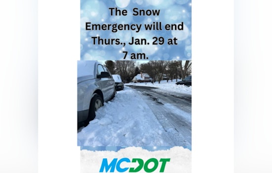 Montgomery County Lifts Snow Emergency, Residents Advised to Remain Cautious on Roads