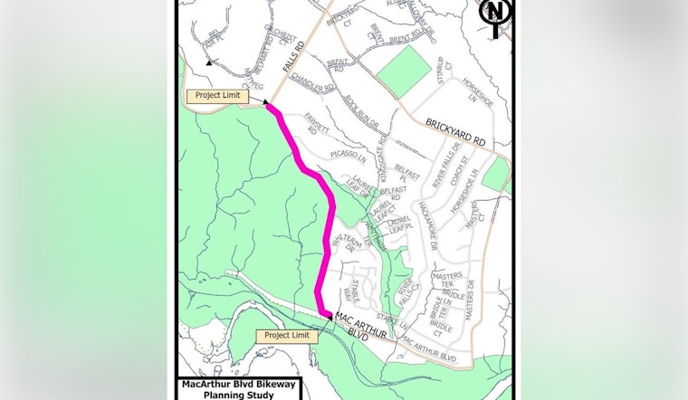 Montgomery County Switches MacArthur Boulevard Bikeway Meeting to Virtual Format Amid Weather Concerns
