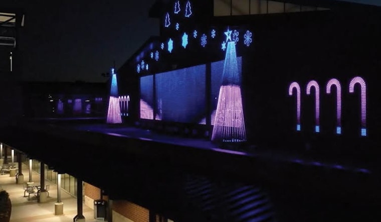 Moore Delights Residents with Final Free Christmas Light Show at The Station at Central Park