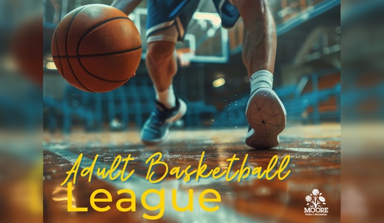 Moore Hooks Basketball Fans with Spring Men’s Adult Basketball League Sign-Ups