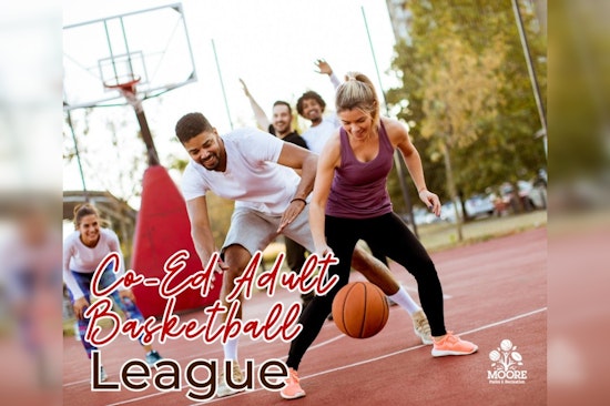 Moore, Oklahoma Opens Registration for Spring Co-Ed Adult Basketball League at The Station Recreation Center