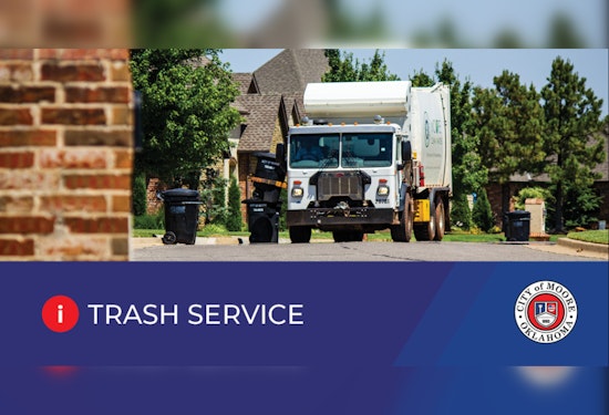 Moore Residents Note, Municipal Trash Collection Schedule Shifts to Improve Efficiency