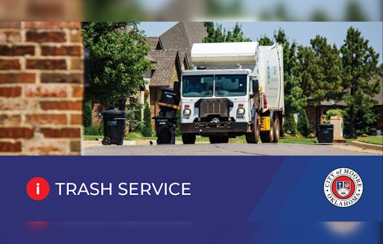 Moore Residents Note, Municipal Trash Collection Schedule Shifts to Improve Efficiency