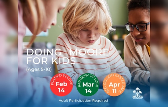 Moore's "Framed With Love" Event Offers Artful Family Fun This Valentine's Day