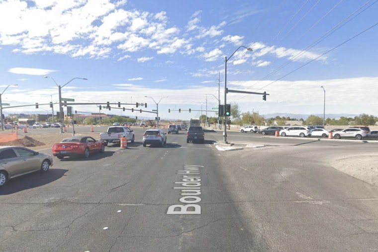 Motorcyclist Dies Following Collision with Pedestrian on Boulder Highway in Las Vegas
