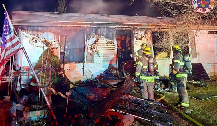 Multiple Fire Departments Tame Blaze in West Weber County, No Injuries as Home Engulfed in Flames