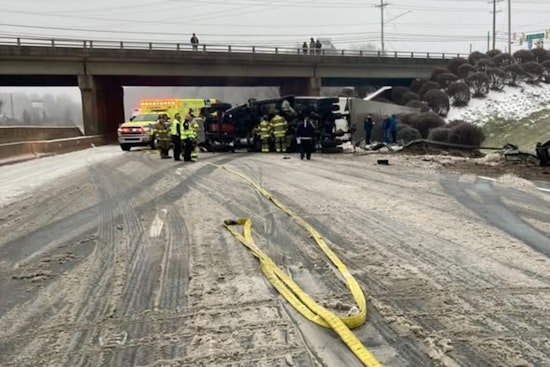 Multiple Tractor-Trailer Accidents on I-85 Near Concord and Gaston County Disrupt Traffic Amid Winter Storm Fern