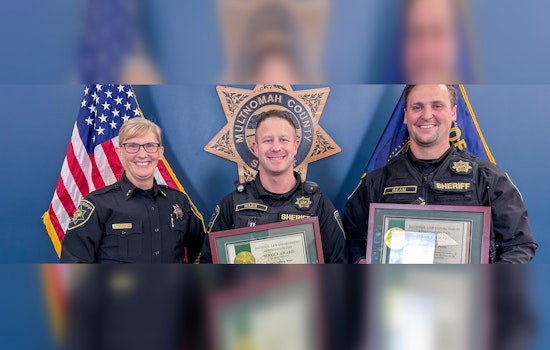 Multnomah County Sheriff Honors Deputies with Inaugural Service Award on National Law Enforcement Appreciation Day