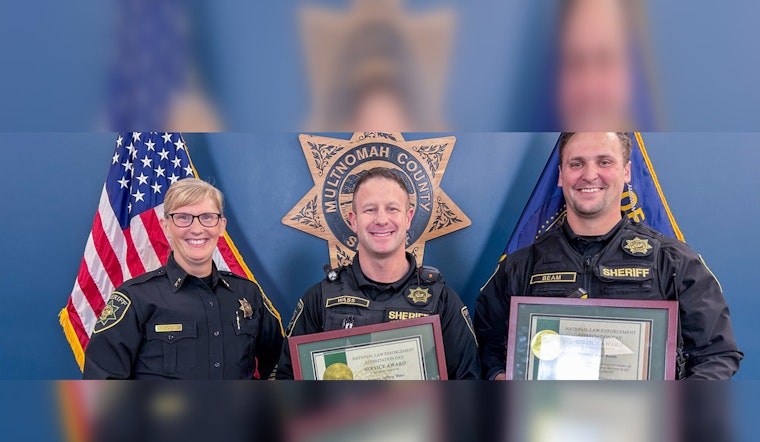 Multnomah County Sheriff Honors Deputies with Inaugural Service Award on National Law Enforcement Appreciation Day