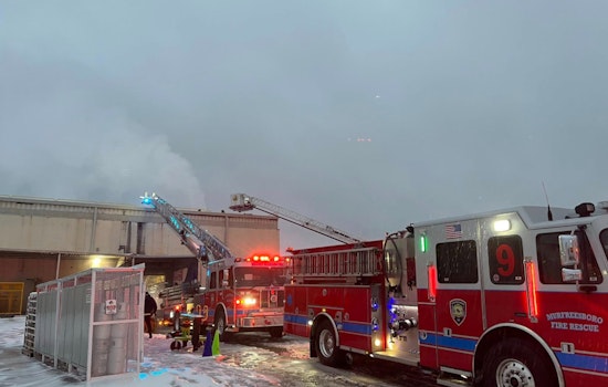 Murfreesboro Firefighters Quickly Extinguish Industrial Blaze at International Paper, No Injuries Reported