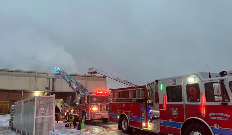 Murfreesboro Firefighters Quickly Extinguish Industrial Blaze at International Paper, No Injuries Reported