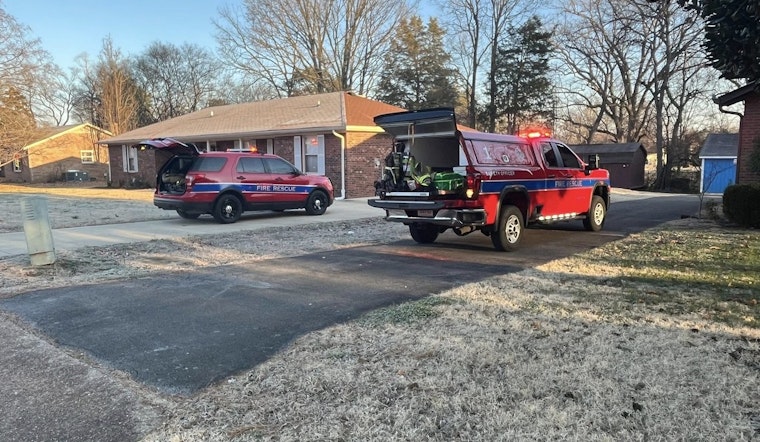 Murfreesboro Home Engulfed in Flames; Occupants and Pets Escape Unharmed