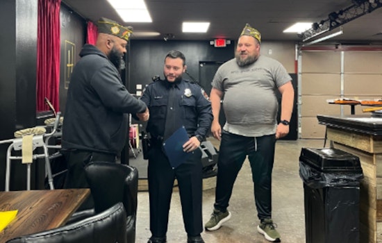 Murfreesboro Officer Honored with Law Enforcement Officer of the Year Award for Rescuing Distressed Dog