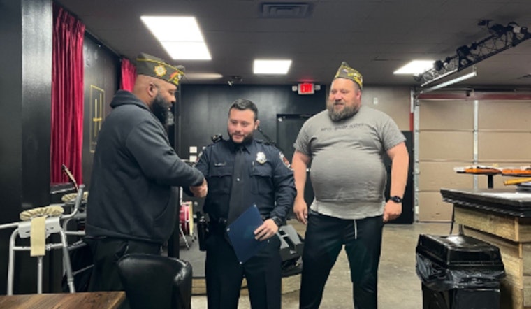 Murfreesboro Officer Honored with Law Enforcement Officer of the Year Award for Rescuing Distressed Dog