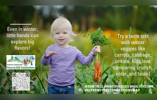 NC Department of Health Encourages Families to Explore Flavors with Winter Veggie Taste Test