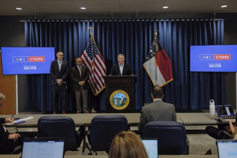 NC Governor Josh Stein Advocates for Rural Healthcare, Childhood Hunger Mitigation, and Drone Safety in NC Strong Update