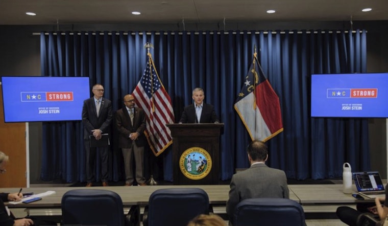 NC Governor Josh Stein Advocates for Rural Healthcare, Childhood Hunger Mitigation, and Drone Safety in NC Strong Update