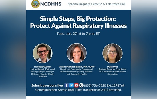 NCDHHS Hosts Spanish-Language Event to Combat Respiratory Illnesses in NC's Hispanic and Latino Communities