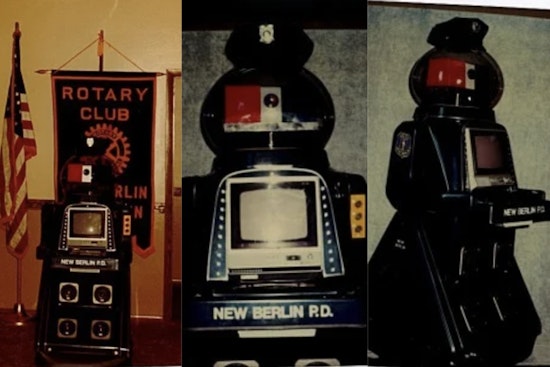 New Berlin Police Department Takes a Digital Stroll Down Memory Lane with 1984's Talking Robot, ARES