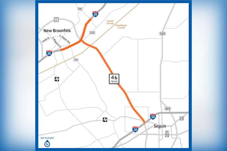 New Braunfels Braces For $1.4 Billion SH 46 Highway Shakeup