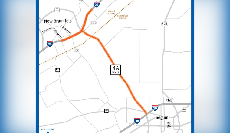 New Braunfels Braces For $1.4 Billion SH 46 Highway Shakeup