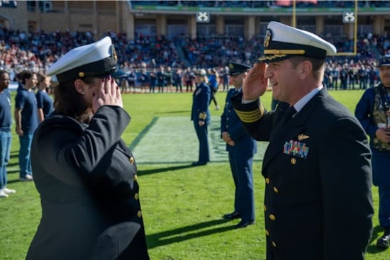 New Military Recruits Sworn In During Halftime at Armed Forces Bowl in Fort Worth