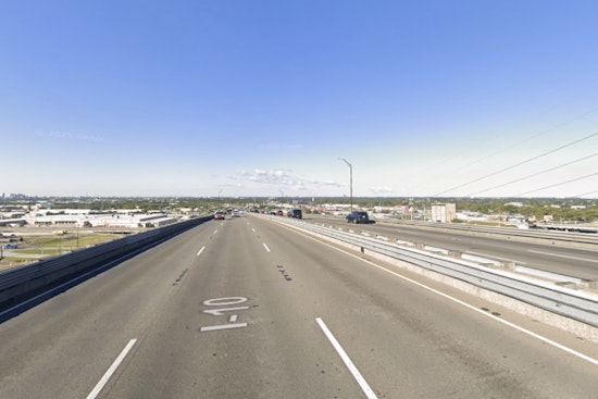 New Orleans Alert I-10 Nightly Closures for Guardrail Installation Starting January 18th