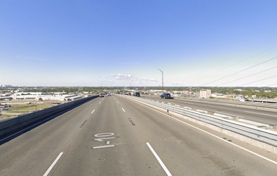 New Orleans Alert I-10 Nightly Closures for Guardrail Installation Starting January 18th