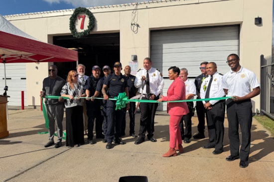 New Orleans Celebrates $1.3 Million Renovation of Historic NOFD Engine 7 Fire Station