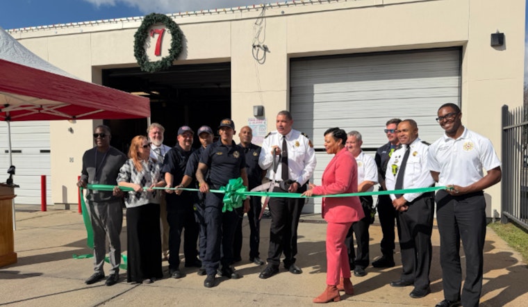 New Orleans Celebrates $1.3 Million Renovation of Historic NOFD Engine 7 Fire Station