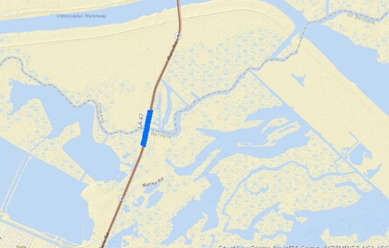 New Orleans Commuters Alert, Southbound LA 47 Lane Closure Due to Bridge Inspection on Tuesday