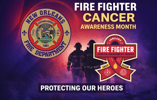 New Orleans Fire Department Shines Light on Firefighter Cancer Risks for Awareness Month