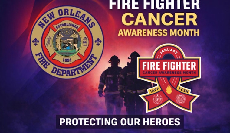 New Orleans Fire Department Shines Light on Firefighter Cancer Risks for Awareness Month