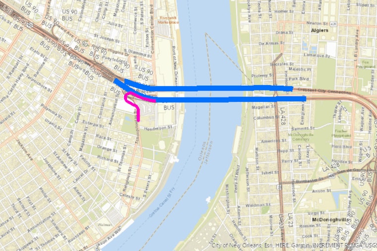 New Orleans Traffic Alert as Crescent City Connection Bridge Lane Closures Scheduled for Upcoming Utility Work