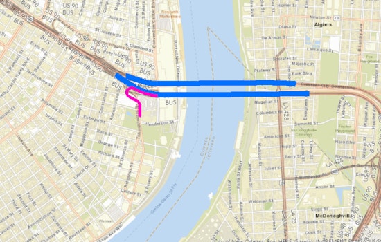 New Orleans Traffic Alert as Crescent City Connection Bridge Lane Closures Scheduled for Upcoming Utility Work