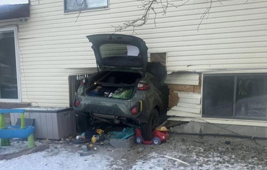 No Injuries After SUV Slams Into North Logan Home, Swift Response by Logan Firefighters Highlighted