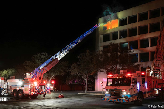 No Injuries as Fort Worth Firefighters Quell Blaze at South Hulen Street Office Building