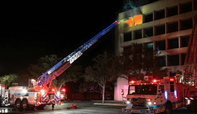 No Injuries as Fort Worth Firefighters Quell Blaze at South Hulen Street Office Building