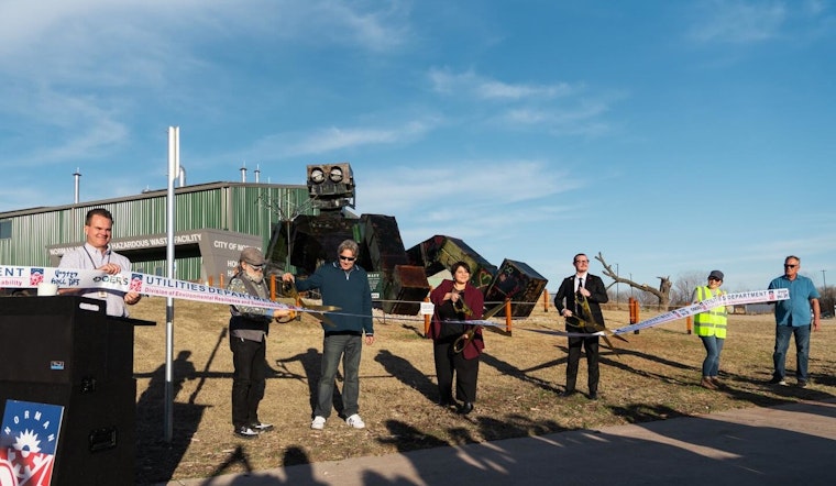 Norman, Oklahoma Unveils 'HazMatt' Sculpture Emphasizing Sustainability at New Waste Facility