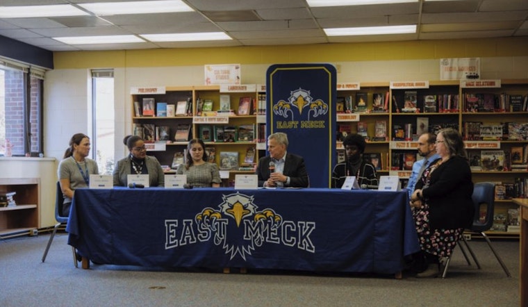 North Carolina Governor Josh Stein Visits East Mecklenburg High School to Discuss Cell Phone-Free Classroom Policy