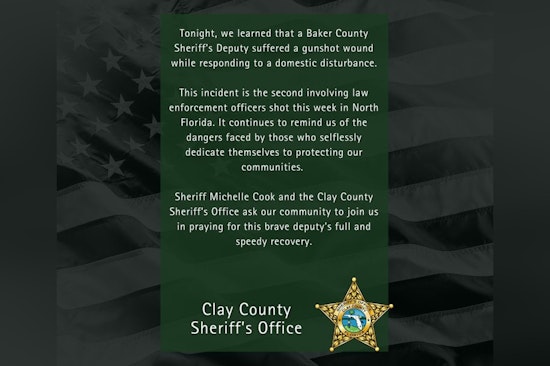North Florida Deputy Wounded in Shooting Amidst Growing Concerns for Officer Safety