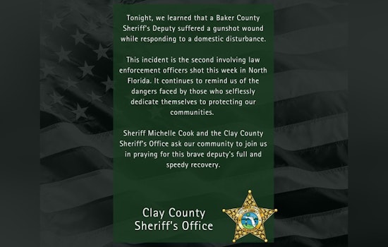 North Florida Deputy Wounded in Shooting Amidst Growing Concerns for Officer Safety