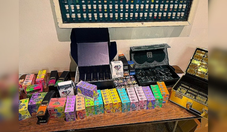 North Las Vegas Police Seize Hundreds of Illegal Vape Products in Late-Night Traffic Stop